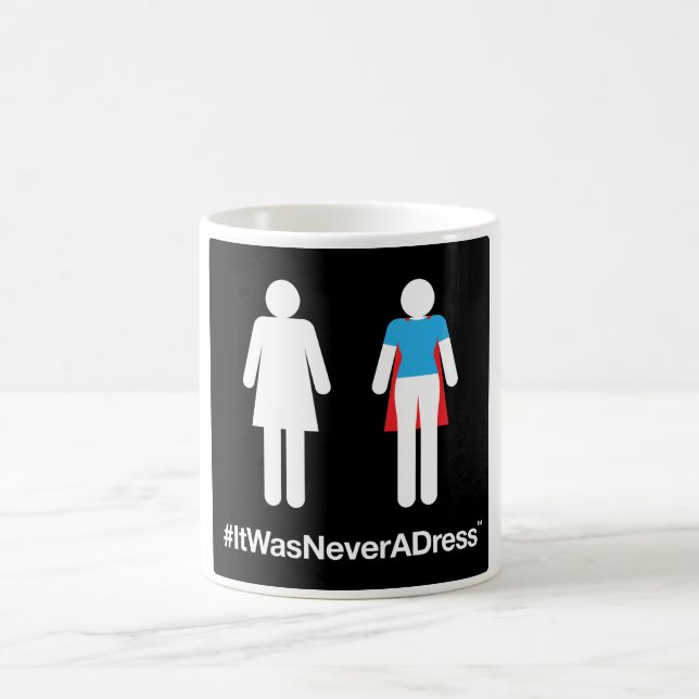 #itWarNiemalsADress-Tasse Kaffeetasse (Mittel)