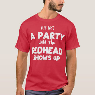 Itx27s ist kein Party, bis die Kopfhaut die Haare T-Shirt