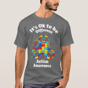 Itx27s Ok To be Different Autism Awareness 2 T-Shirt
