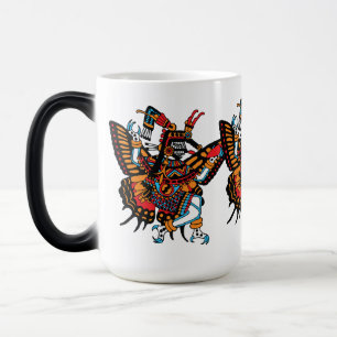 Itzpapalotl - Obsidian Butterfly Goddess of Stars Verwandlungstasse