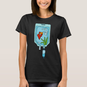 IV-Flüssigkeit Fisch T-Shirt