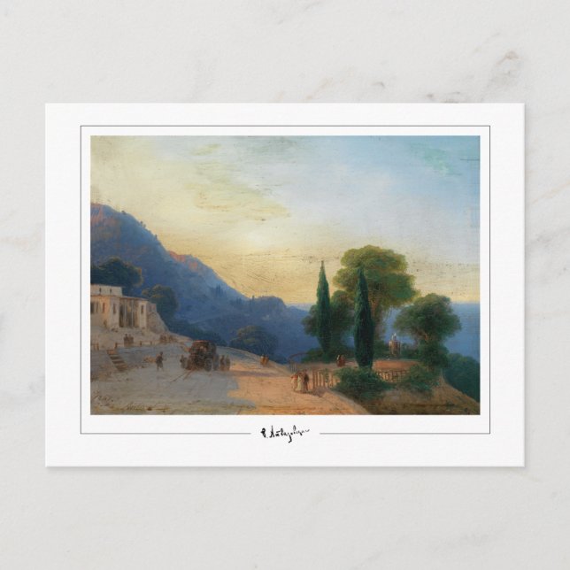 Ivan Aivazovsky #134 - Fine Art Postcard Postkarte (Vorderseite)