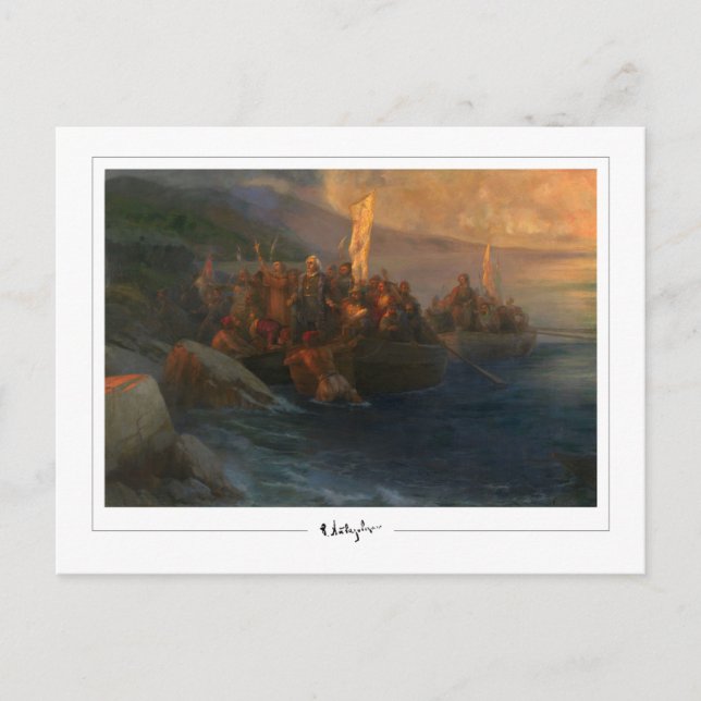 Ivan Aivazovsky #142 - Fine Art Postcard Postkarte (Vorderseite)