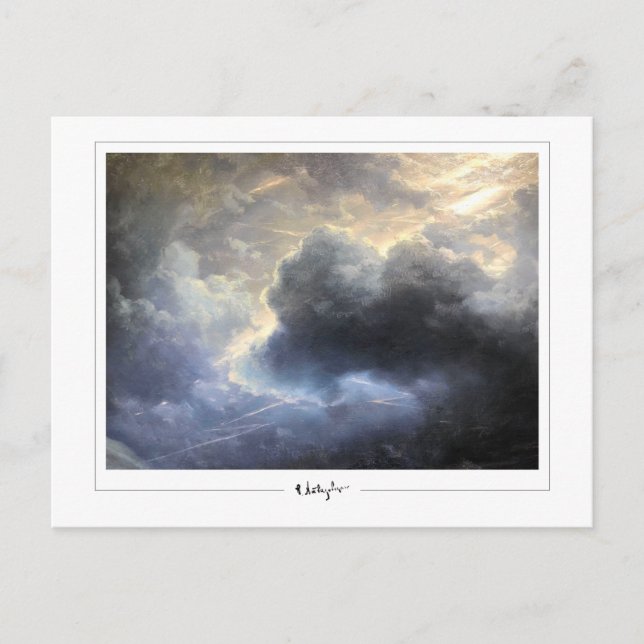 Ivan Aivazovsky #188 - Fine Art Postcard Postkarte (Vorderseite)