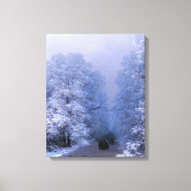 IVAN AIVAZOVSKY - Winterlandschaft - 1876 - Leinwanddruck (Vorderseite)