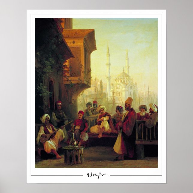 Ivan Aivazovsky Zedign Affiche d'art #221 (Devant)