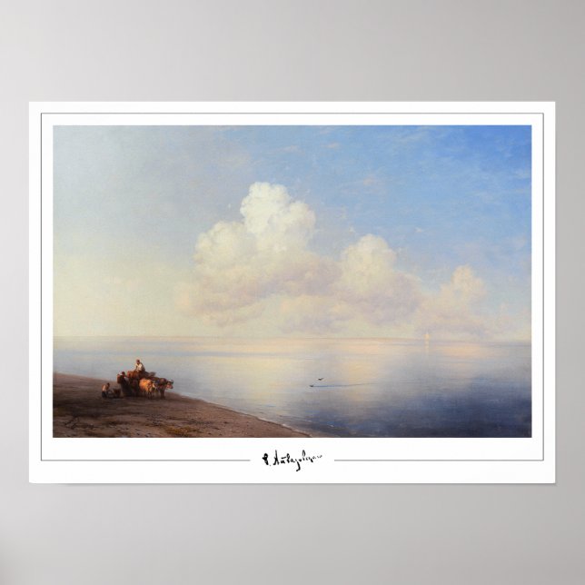 Ivan Aivazovsky Zedign Affiche d'art #360 (Devant)