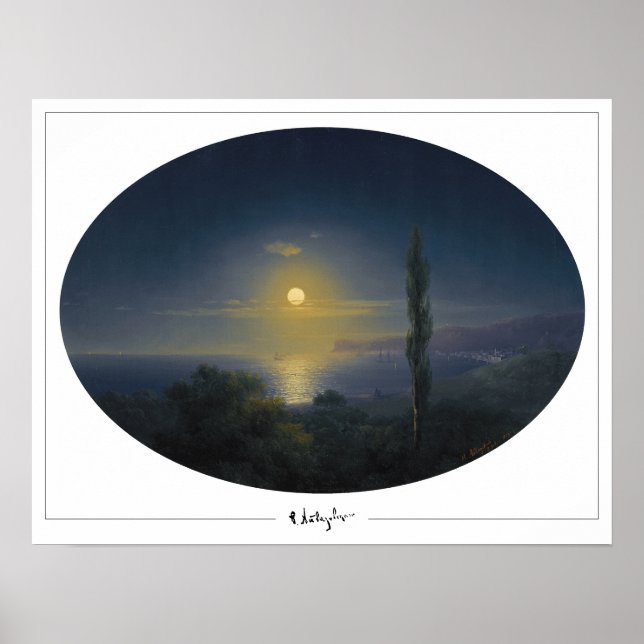 Ivan Aivazovsky Zedign Affiche d'art #362 (Devant)