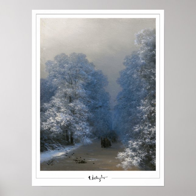 Ivan Aivazovsky Zedign Affiche d'art #4 (Devant)