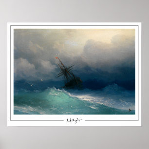 Ivan Aivazovsky Zedign Affiche d'art #405