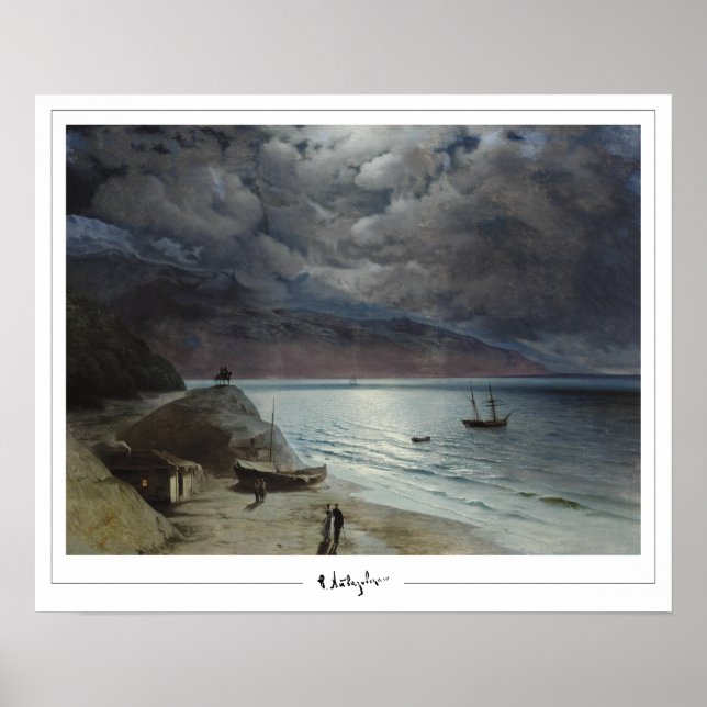 Ivan Aivazovsky Zedign Art Poster #162 (Vorne)