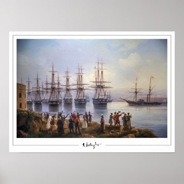 Ivan Aivazovsky Zedign Art Poster #167 (Vorne)