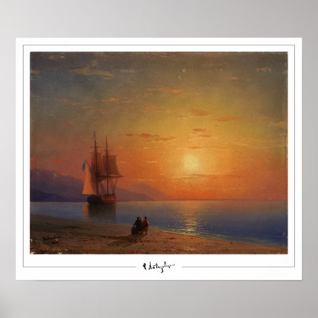 Ivan Aivazovsky Zedign Art Poster #2 (Vorne)