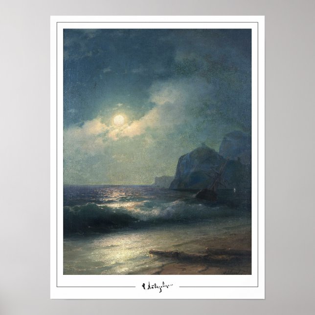 Ivan Aivazovsky Zedign Art Poster #204 (Vorne)