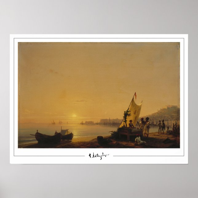 Ivan Aivazovsky Zedign Art Poster #219 (Vorne)