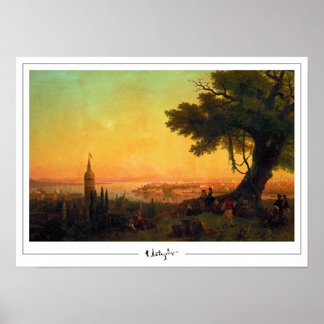 Ivan Aivazovsky Zedign Art Poster #308 (Vorne)