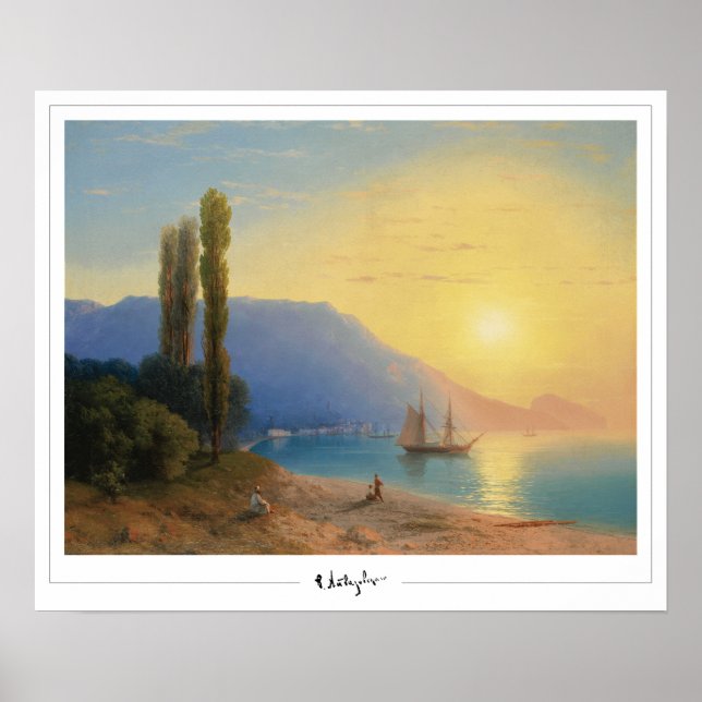 Ivan Aivazovsky Zedign Art Poster #310 (Vorne)