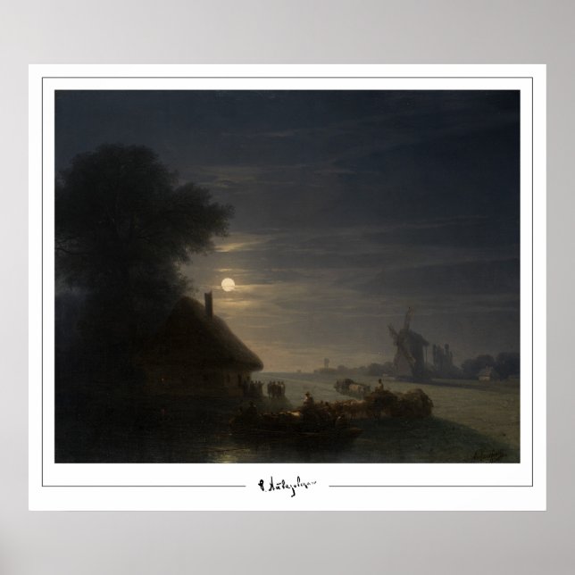 Ivan Aivazovsky Zedign Art Poster #335 (Vorne)