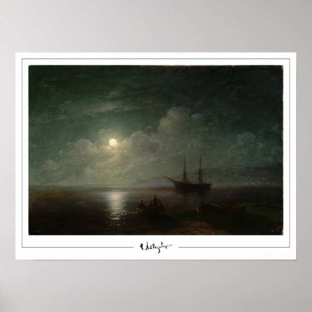 Ivan Aivazovsky Zedign Art Poster #716 (Vorne)
