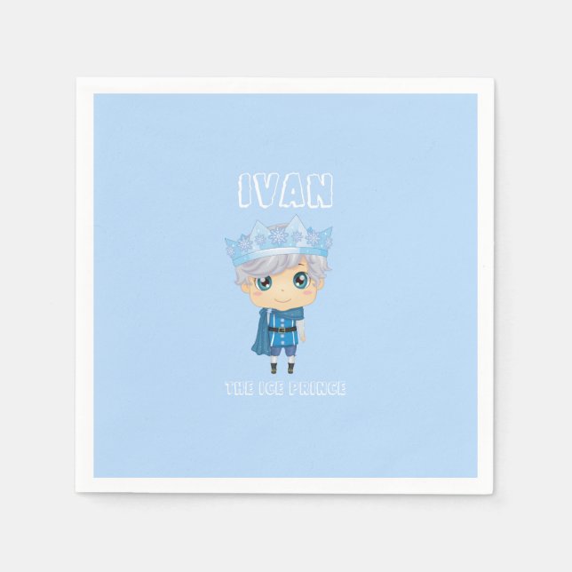 Ivan, die eisfürstlichen Papierservietten (Vorderseite)