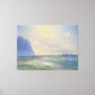 Ivan Konstantinovich Aivazovsky - Schiff auf See Leinwanddruck