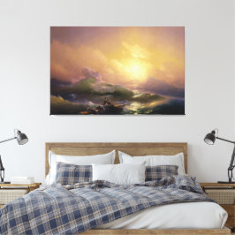 Ivan Konstantinovich Aivazovsky - The Ninth Wave Leinwanddruck