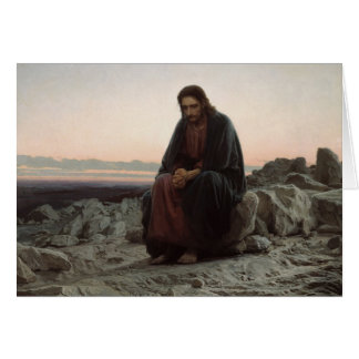Ivan Kramskoy - Christus in der Wildnis