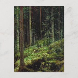 Ivan Shishkin-Thickets Postkarte