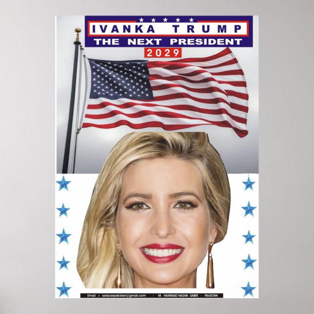 Ivanka-Poster Poster (Vorne)