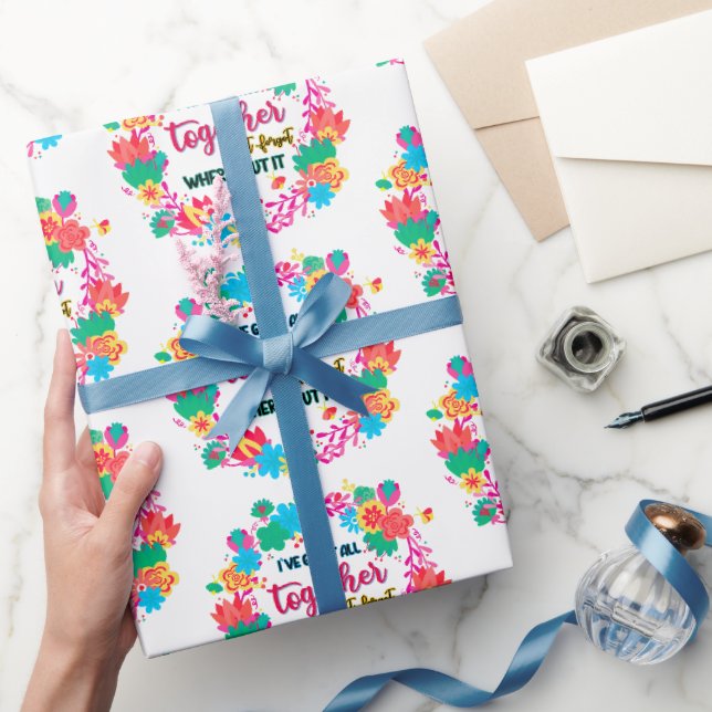 I've got it all together i just forgot i put geschenkpapier (Schenken)