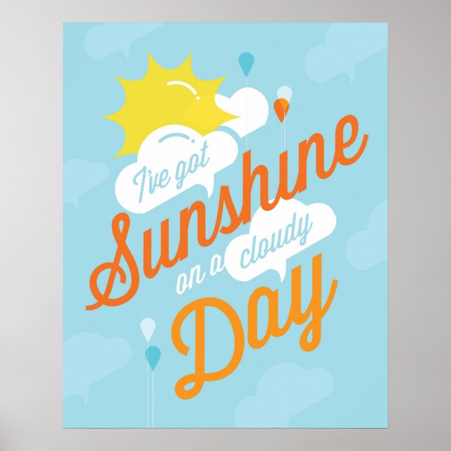 I've Got Sunshine Poster (Vorne)