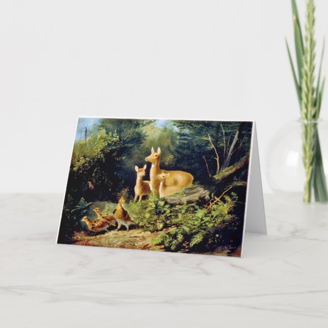 Ives Grußkarte Karte (Vorderseite)