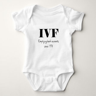 IVF: Bankkonten seit 1978 leeren Baby Strampler