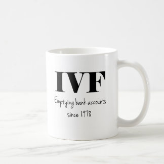 IVF: Bankkonten seit 1978 leeren Kaffeetasse