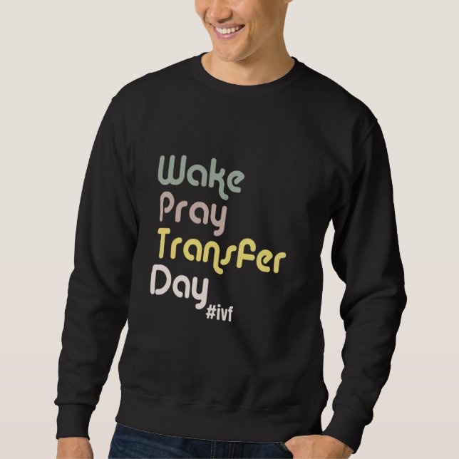 IVF Transfer Day Hope & Stärke Sweatshirt (Vorderseite)