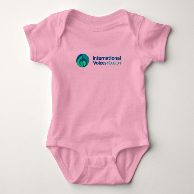 IVH Logo Baby Bodysuit Baby Strampler (Vorderseite)