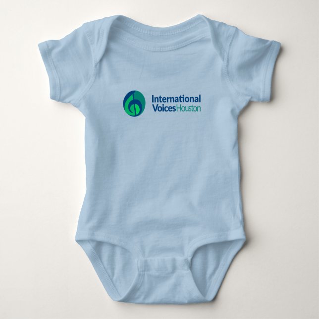 IVH Logo Baby Bodysuit Strampler (Vorderseite)