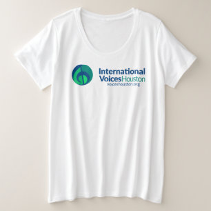 IVH-Logo - Damenspur-T-Shirt Große Größe T-Shirt