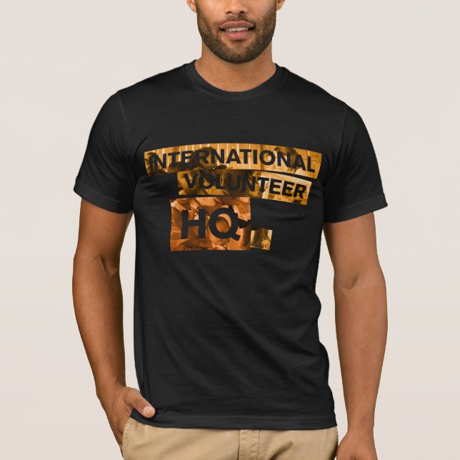 IVHQ streift T - Shirt ab (Vorderseite)