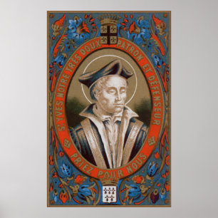 Ivo of Kermartin (M 005) Poster