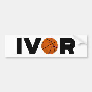 Ivor Basketball Autoaufkleber