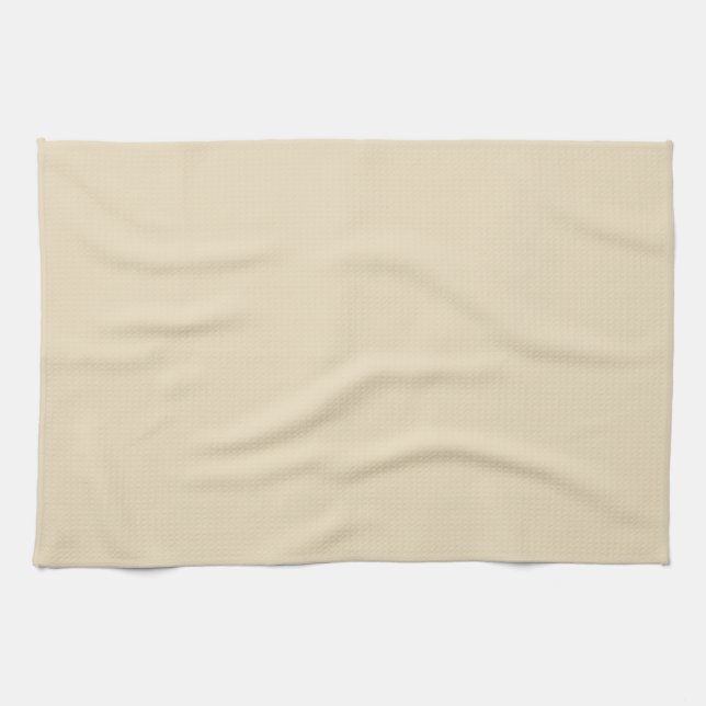 Ivory Beige Geschirrtuch (Horizontal)