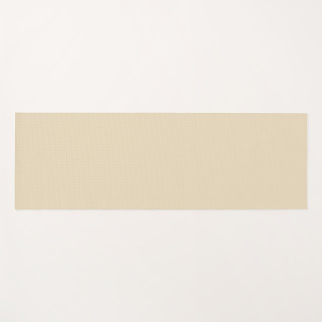 Ivory Beige Yogamatte (Vorderseite (Horizontal))