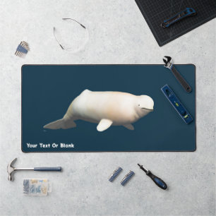 Ivory Beluga Schreibtischunterlage