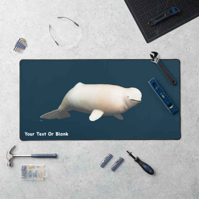 Ivory Beluga Schreibtischunterlage (Arbeitsplatz)