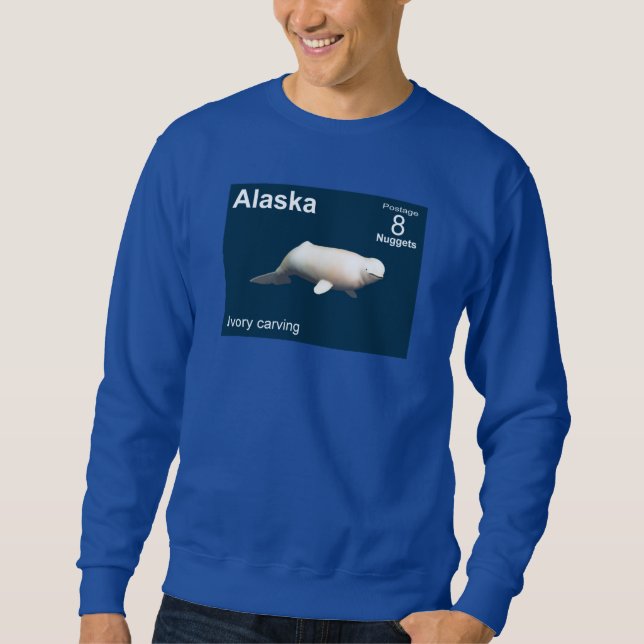 Ivory Beluga Sweatshirt (Vorderseite)