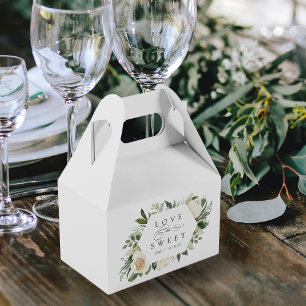 Ivory Bloom   Blumenrahmen "Liebe ist süß" Hochzei Geschenkschachtel