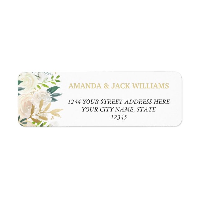 Ivory Bouquet Floral Wedding (Vorne)