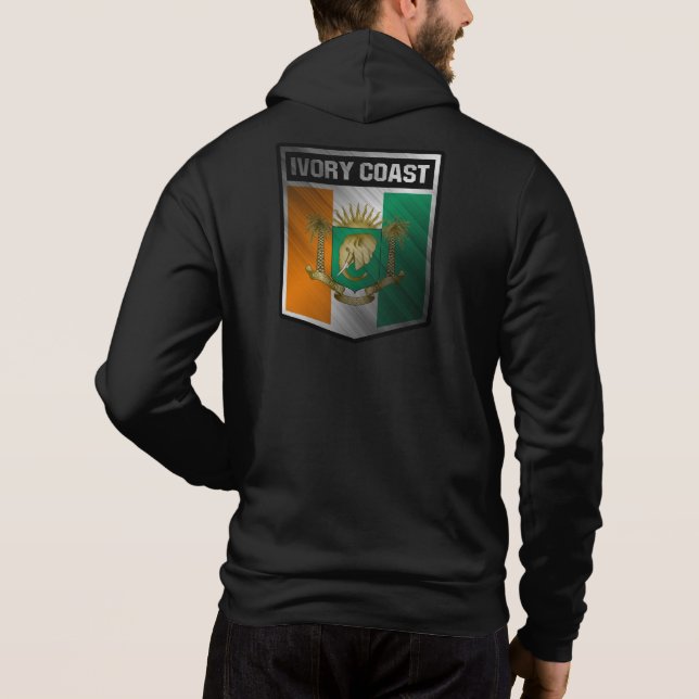 Ivory Coast Hoodie (Rückseite)