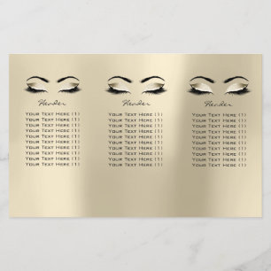 Ivory Creamy Makeup Eyes Lashes DL 3 Packungsbeila Flyer